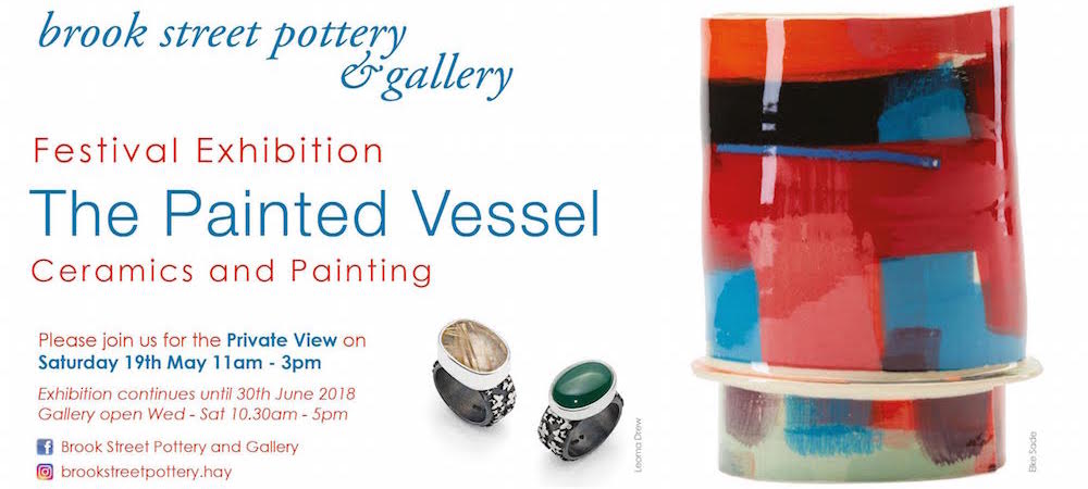 The Painted Vessel, Hay Festival Exhibition